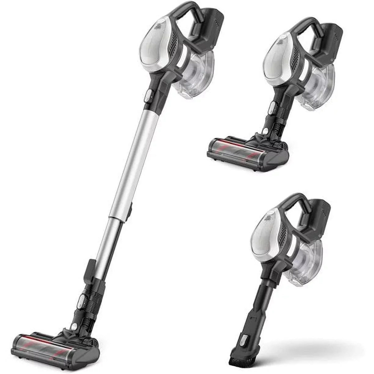 MOOSizeOO Cordless Vacuum 4-in-1 Lightweight Sizetick Vacuum Cleaner