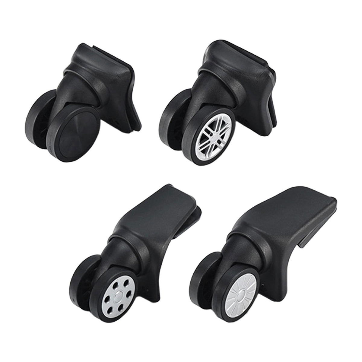 4x Replacement Luggage Sizeuitcase Wheels Durable for Luggage Trolley Case Bags