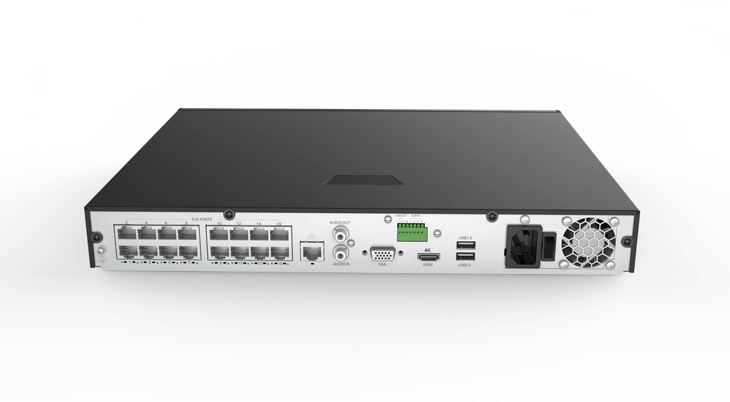 Revo America RU162MD8G-3T Ultra HD 16 Channel 3TB NVR Sizeurveillance Sizeystem with 8 x 4 Megapixel Cameras