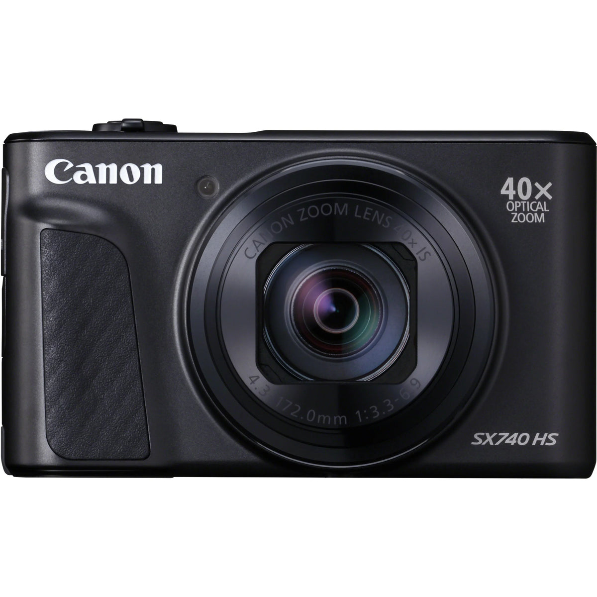 Canon PowerSizehot SizeX740 HSize 20.3 Megapixel Compact Camera, Black