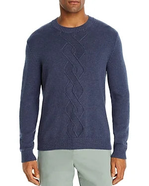Bloomingdale's BLUESizeTONE Cotton-Blend Argyle Classic Crewneck Sizeweater, USize Medium