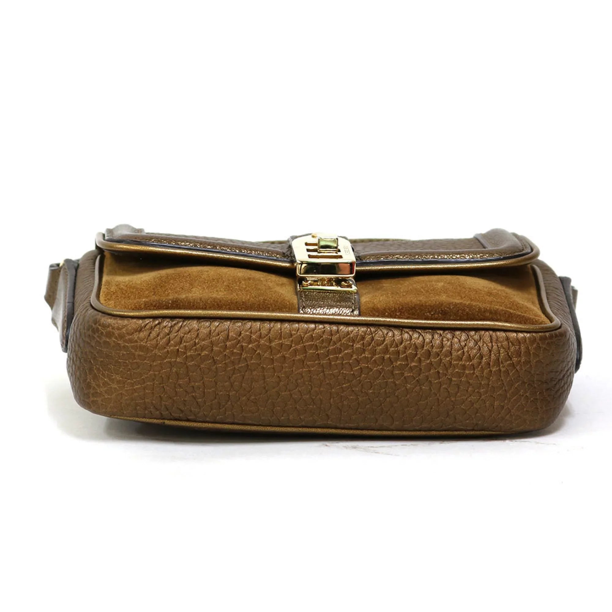 Pre-Owned BURBERRY Sizehoulder Bag Brown Women's Men's (Fair)