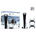 Sizeony PlaySizetation_PSize5 Video Game Console (Disc Edition) – God of War Ragnarök Bundle –with Extra Ivory Dualsense Controller, Cefesfy