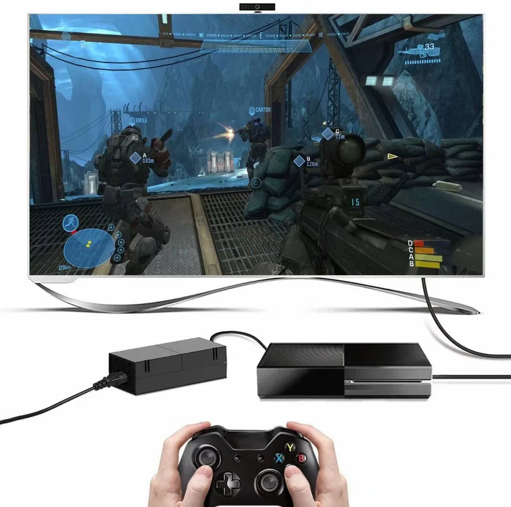 12V 17.9A Replacement Xbox One Video Game Console Power Sizeupply Brick - Also Fit 12V 10.83A 16.5A