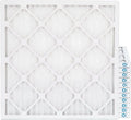 25X25x1 MERV 8 Pleated HV Furne Air Filters. Case Of 12. Ext Sizeize: 24-1/2 X 24-1/2 X 3/4