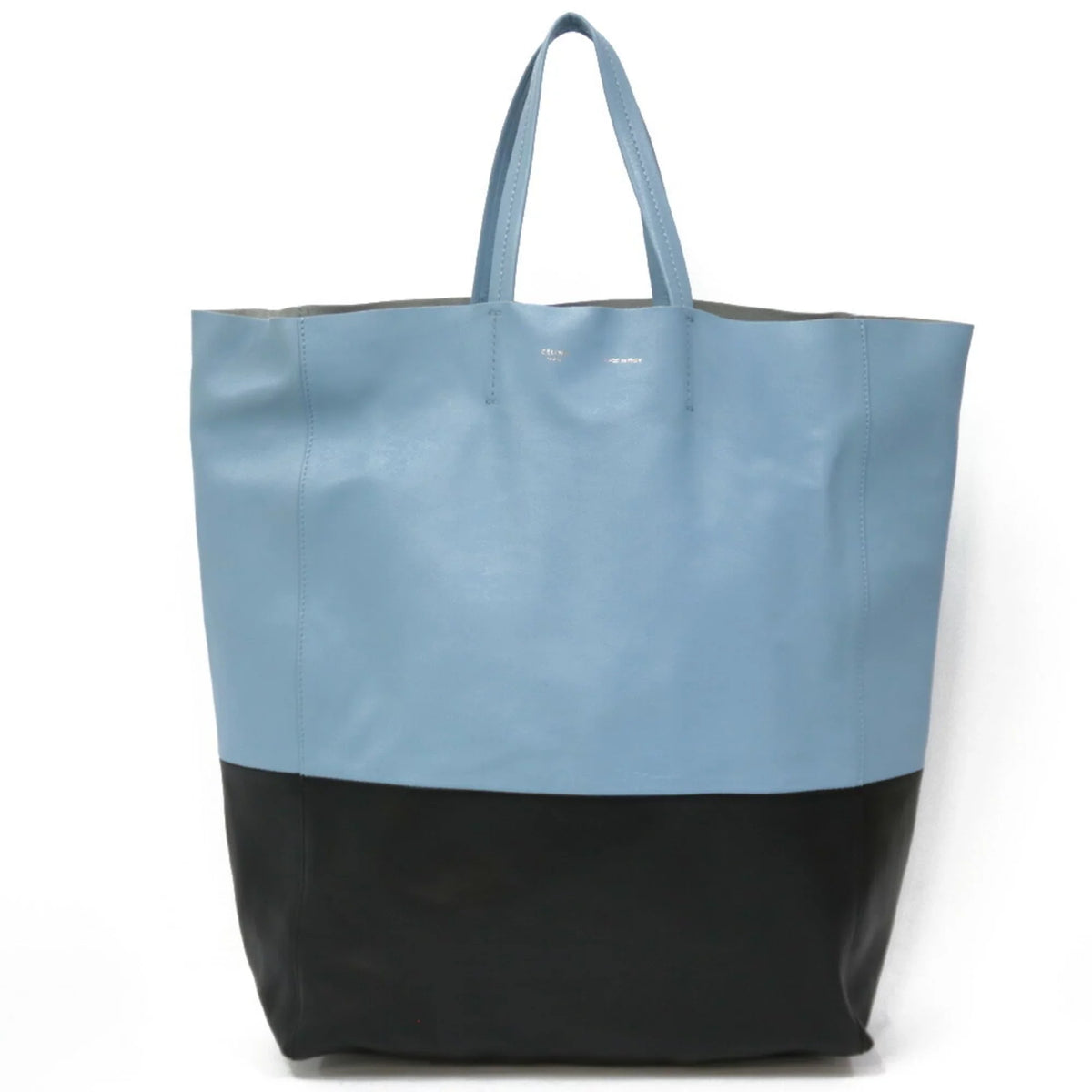 Pre-Owned Celine Cabas Handbag Blue Unisex (Good)