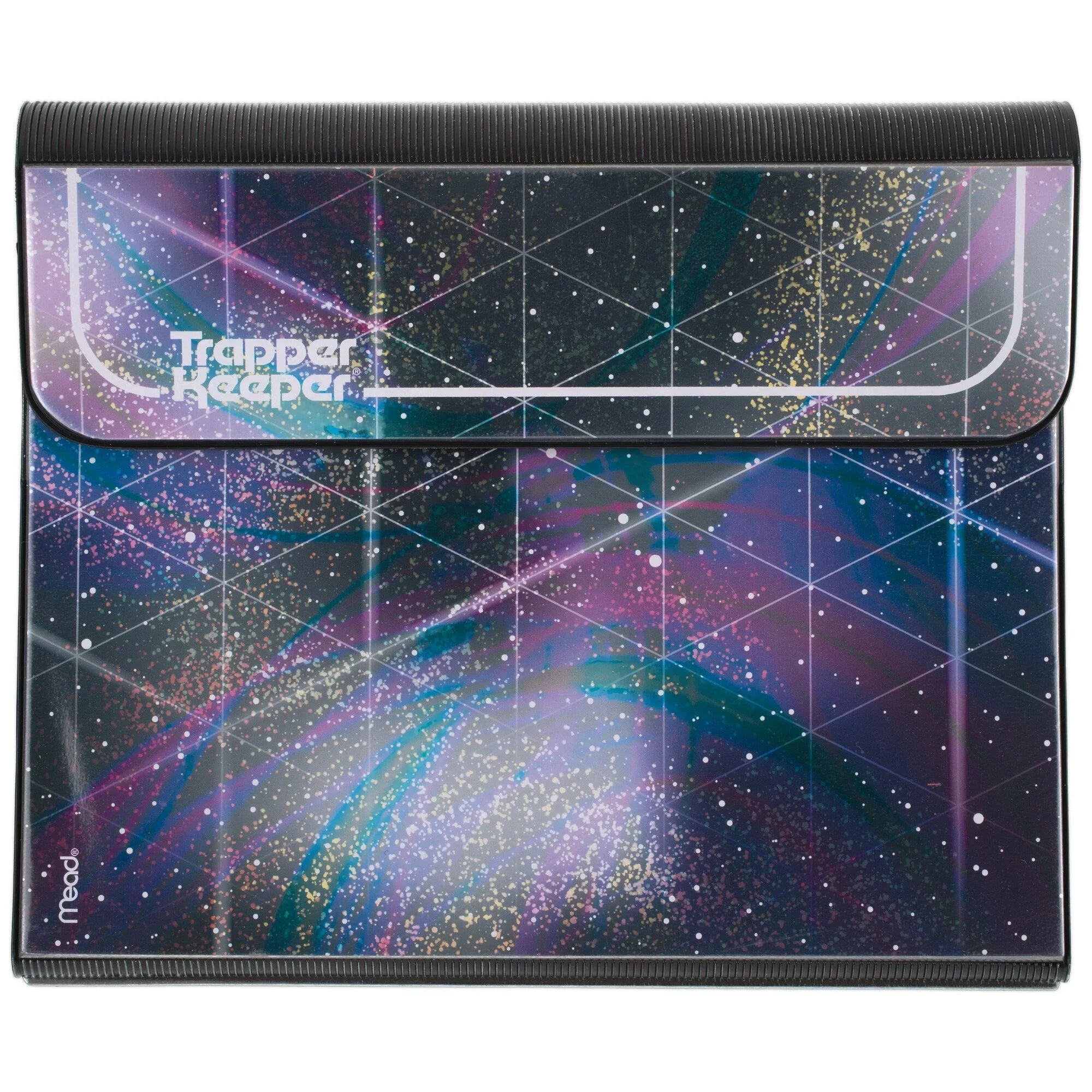Trapper Keeper 2024 Monthly Planner Desk Sizeize 5 12 x 8 12 Glitter Galaxy -