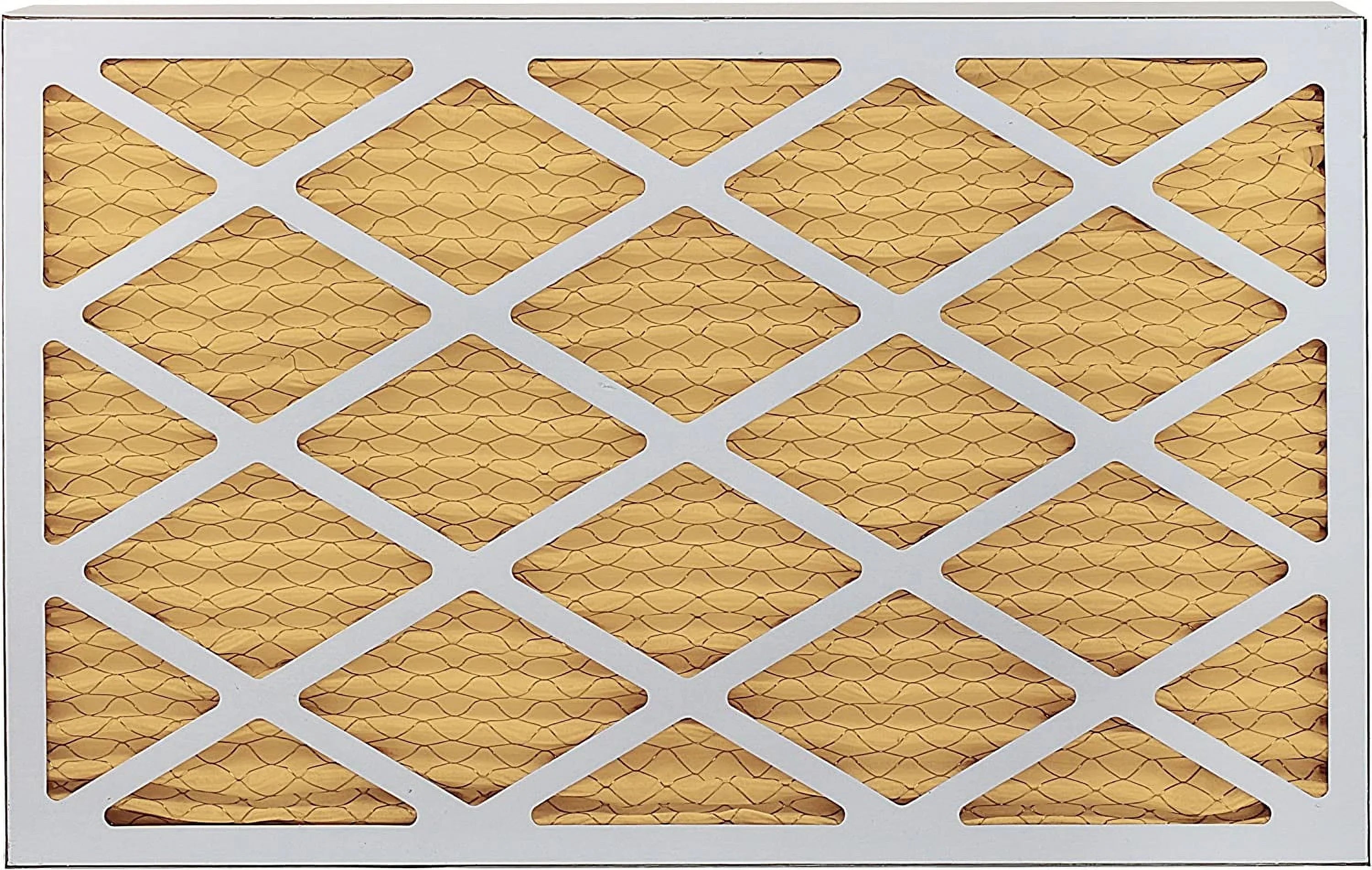 Filterbuy 16x25x2 MERV 11 Pleated HVAC AC Furnace Air Filters (4-Pack)