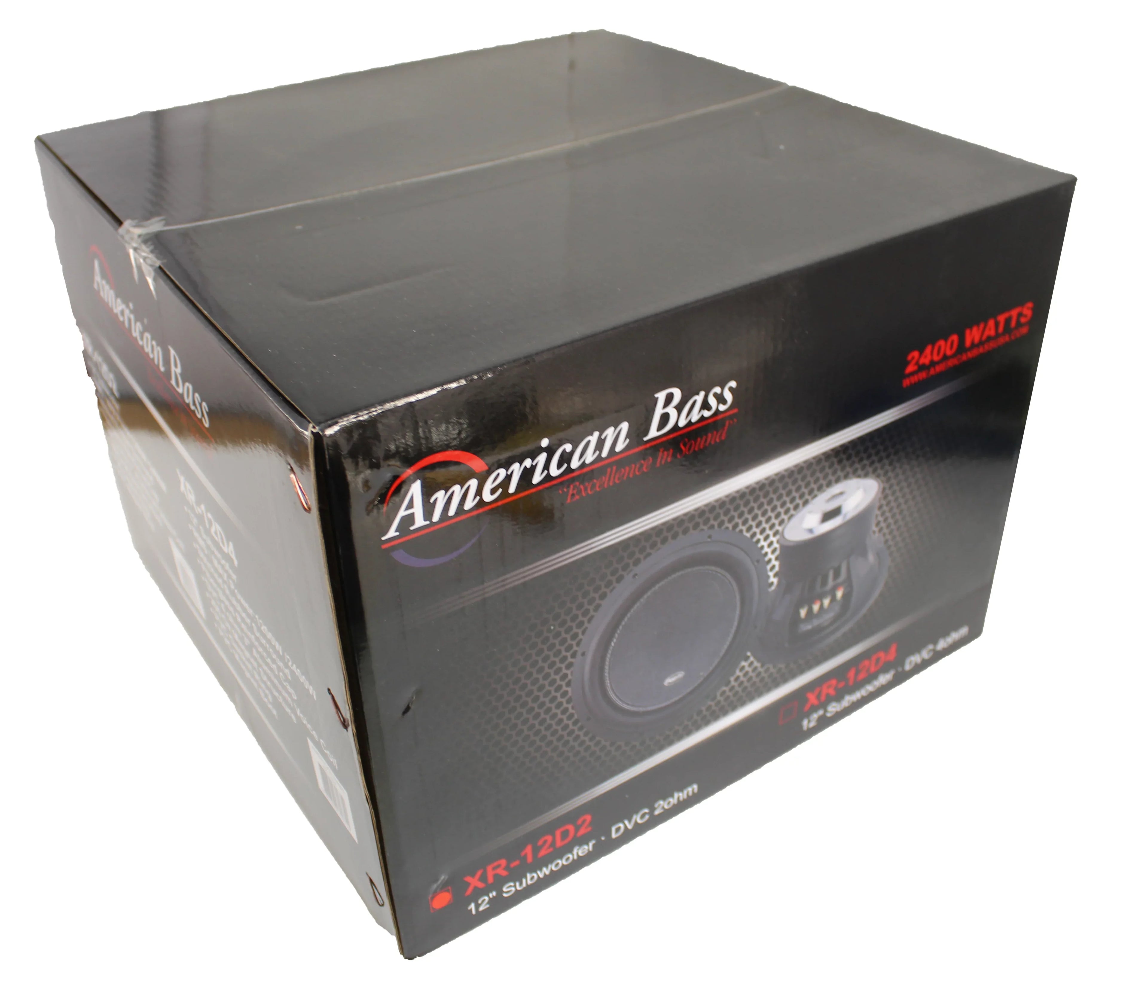 American Bass XR 12 D4 12 Inch Dual 4 Ohm Voice Coil 2400 Watt Sizeubwoofer