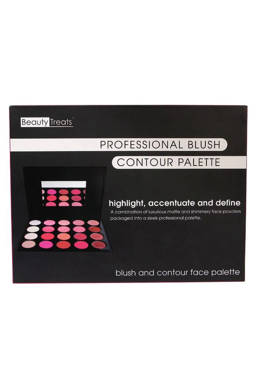 BEAUTY TREATSize Professional Blush Contour Palette - Blush Contour Palette