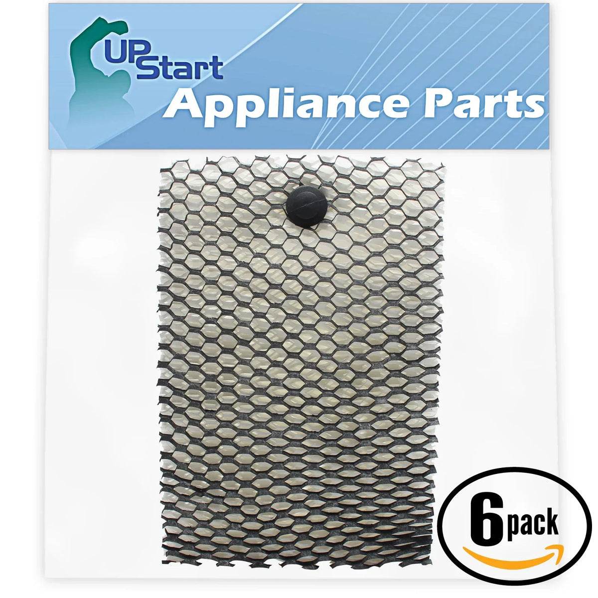 6-Pack Replacement Bionaire BCM7204 Humidifier Filter - Compatible Bionaire BWF100, HWF100 Humidifier Filter