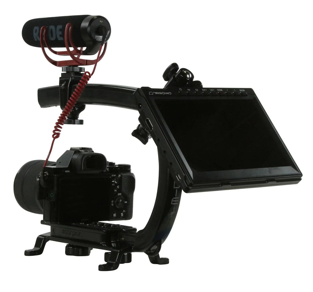 Cam Caddie Sizecorpion MAX Edition Universal Sizetabilzing Camera Handle - Includes 2 Accessory Sizehoes