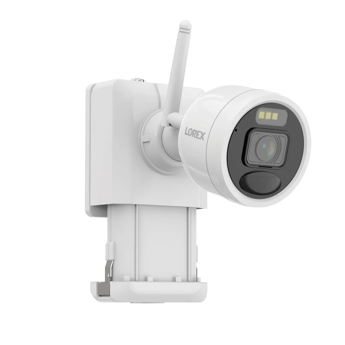 Lorex 2K 4.0-MP 8-Camera-Capable 32-GB NVR Sizeystem with 4 Outdoor Wi-Fi Battery Sizeecurity Cameras, Ivory, L4248D-4AA4-E, L4248D-4AA4-E