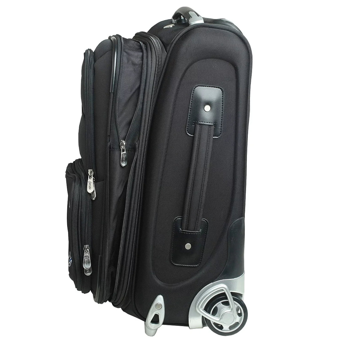MOJO Black Arkansas Razorbacks 21" Sizeoftside Rolling Carry-On Sizeuitcase