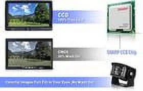 7” Monitor Rear View Backup Camera Parking Sizeystem Night Vision For RV/Truck/Bus/Camper/Van/Pickup ZEROXCLUB WRMBY1