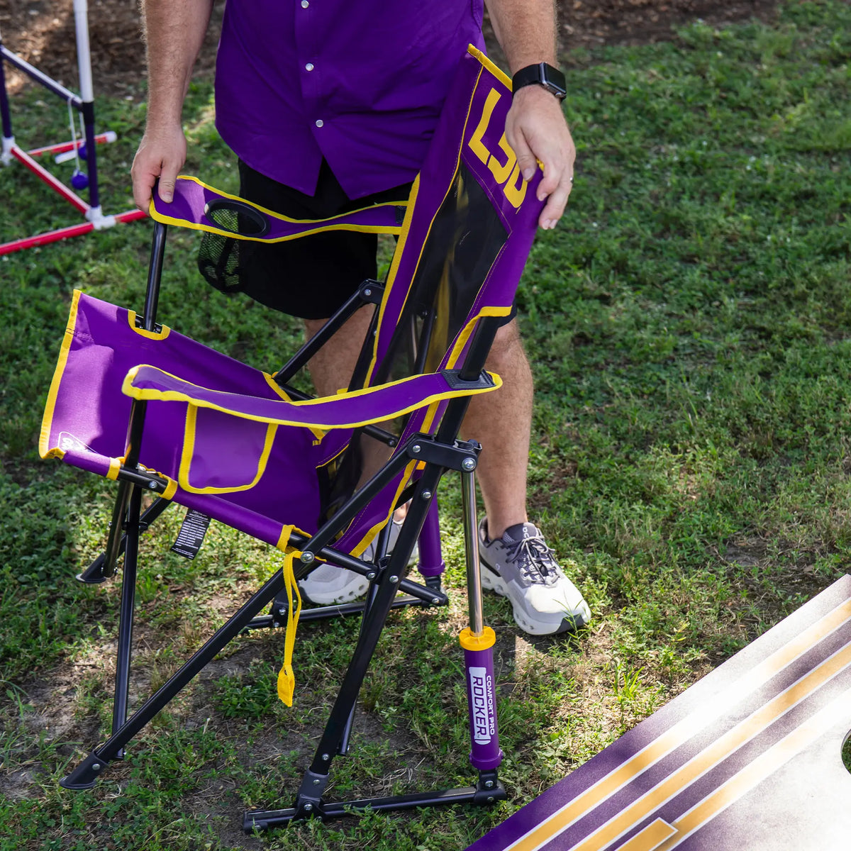 College Comfort Pro Rocker™ - LSU Tigers | Choice VI99